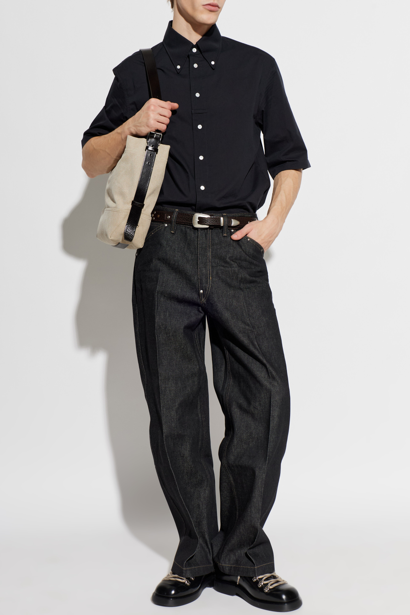 Lemaire Wide-leg jeans | Men's | Vitkac